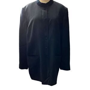 Liz Claiborne Long Black Suit Coat / SZ: 16 / NWT